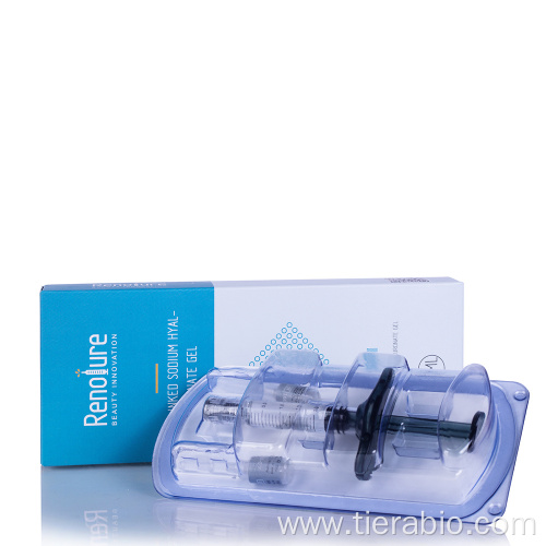 Cross Linked Injectable Dermal Fillers Hyaluronic Acid 2ml